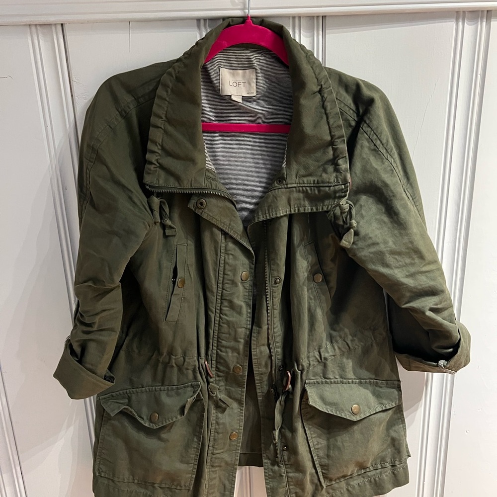 LOFT Olive Green Jacket